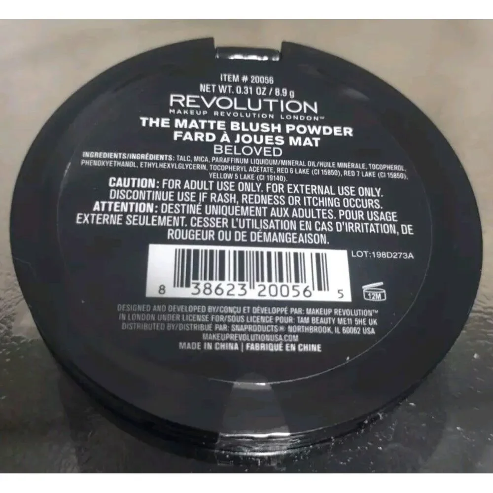 Revolution Matte‎ Blush Beloved